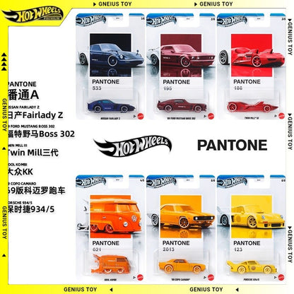 Hot Wheels 2026 Silver Series Pantone Porsche 934/5 Kool Kombi Twin Mill Ford Mustang COPO 1:64 Diecast Alloy Car Collectible