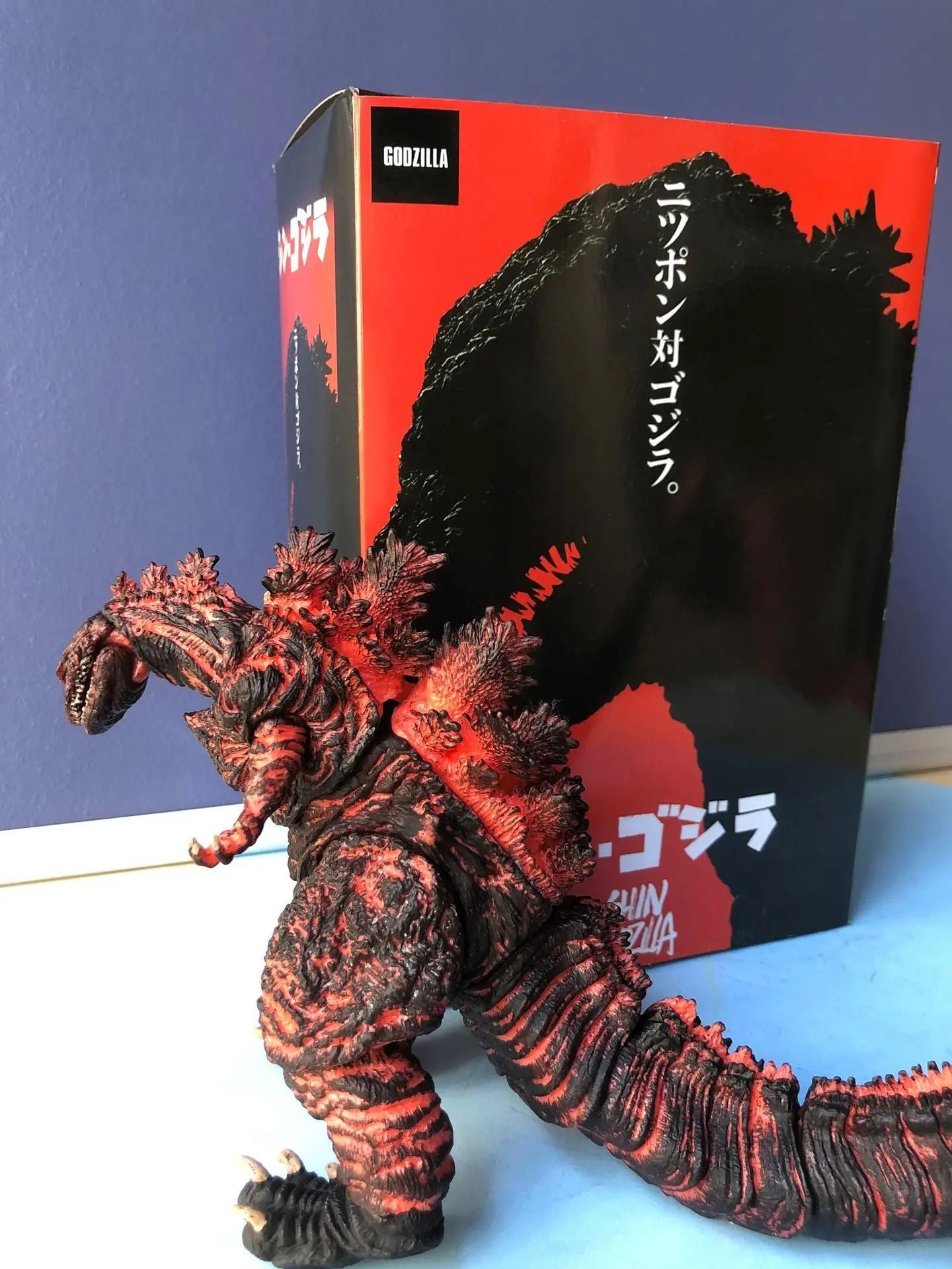 18CM Godzilla Filme Versão 2016 Boneco de Ação Gojira Figma Articulações Móveis Dinossauro Monstro Coleção de Mesa Brinquedos Presentes