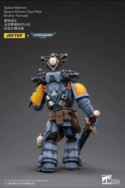 1/18 JOYTOY Action Figure 40K The Horus Heresy Space Wolves Figures And Mechas Logan Ghostwolf Anime Model Toy