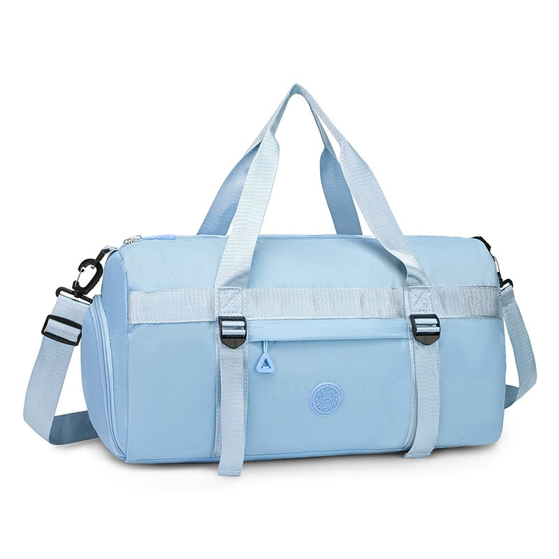 Large capacity travel bag, multi-functional sports fitness backpack, with independent shoe cabinet, suitable for short-term and