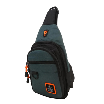 New Men Shoulder Bag Business Chest Multi-Layer Single Crossbody Portable