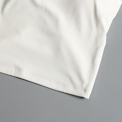 Yoga Suit Sports Top Women with Chest Pad Sexy Short-sleeved T-shirt Running Beauty Back Pilates Training Fitness Clothes Summer