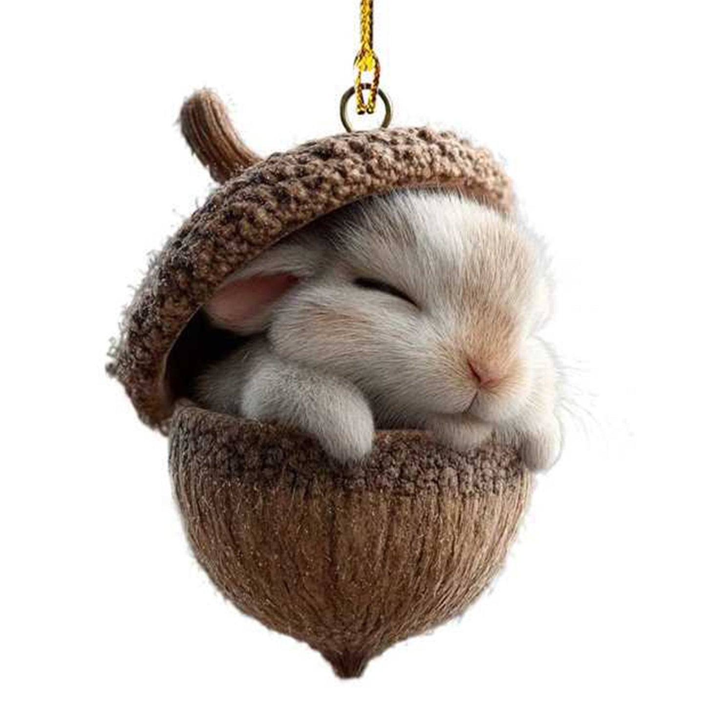 Acrylic Xmas Tree Decorations 2D Animal Ornament Pendant Cute Animal Rustic Seasonal Decor For Tree Window Christmas Present