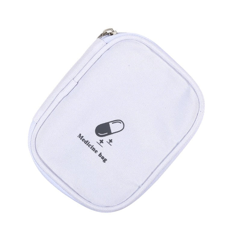 Portable First Aid Medical Kit Travel Outdoor Camping Emergency Medicine Storage Bag Travel Mini  Pouch Organizer Pill Case