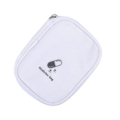 Portable First Aid Medical Kit Travel Outdoor Camping Emergency Medicine Storage Bag Travel Mini  Pouch Organizer Pill Case