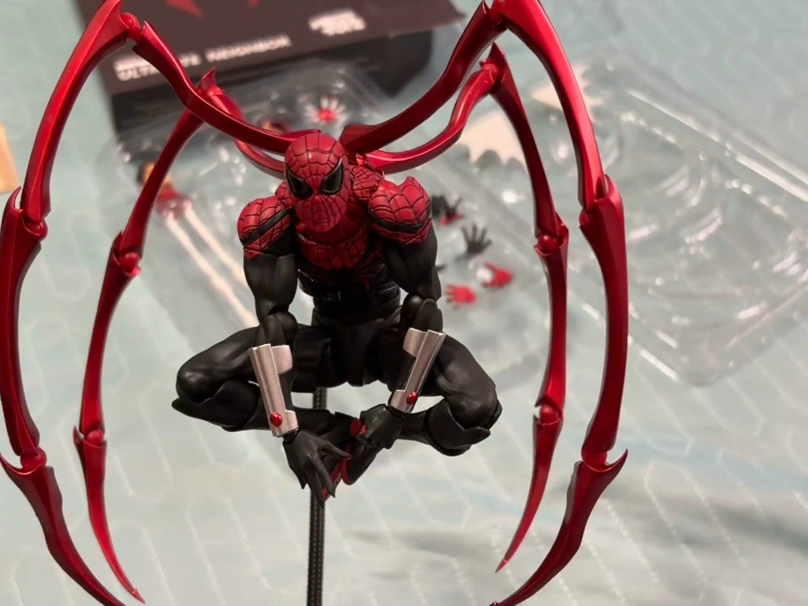 In Stock Mess Toys Superior Spider Man Action Figure Messtoys Spiderman Neighbor Doctor Octopus Peter Parker Anime Toys Gifts