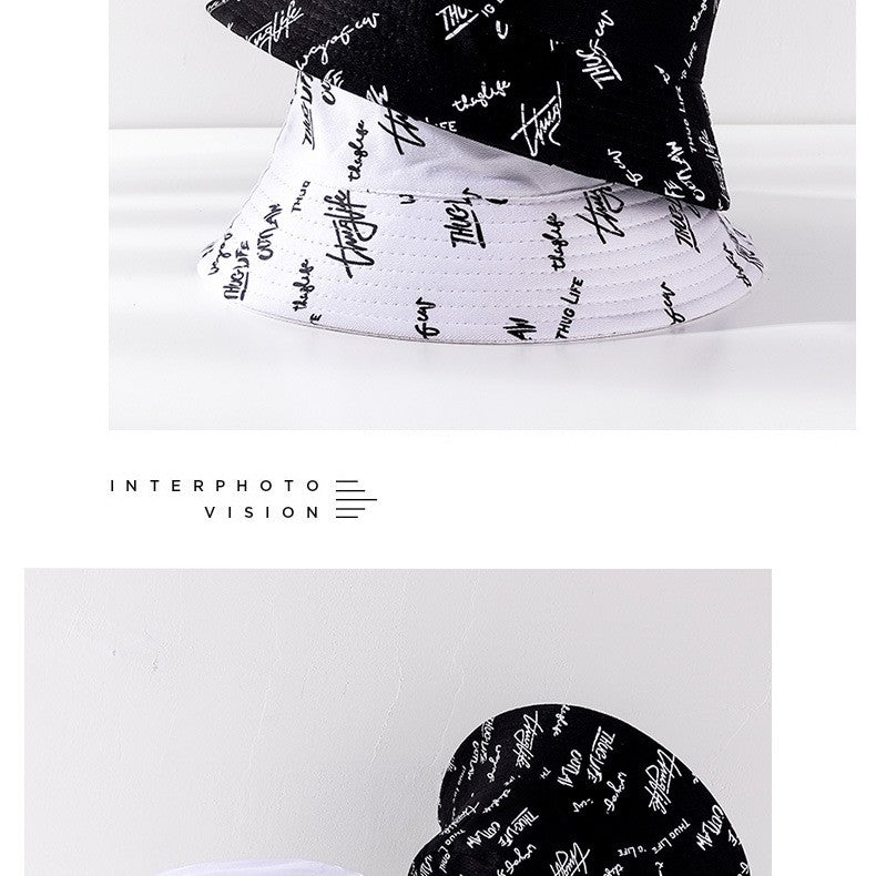 Bucket Hats For Men Women Korean Style Print Cap Panama Hat Sandbeach Sunhat Fishing Hat Fisherman Cap for Hip Hop Bob Gorro