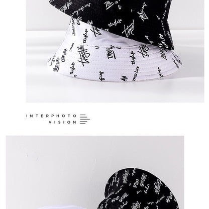 Bucket Hats For Men Women Korean Style Print Cap Panama Hat Sandbeach Sunhat Fishing Hat Fisherman Cap for Hip Hop Bob Gorro