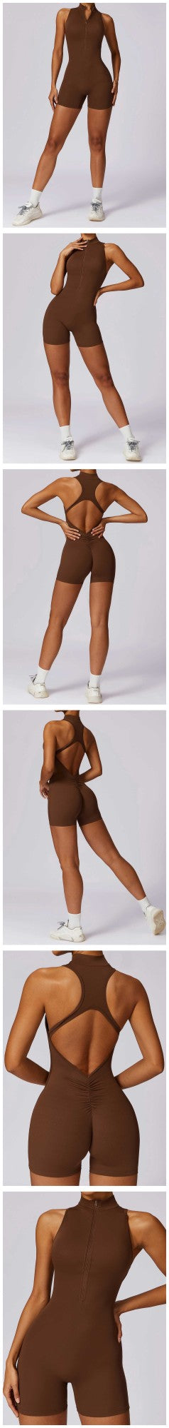 New Sexy Sports Set Women Gym Set Shorts Training Yoga Clothes Women Rompers Stretch Sports Jumpsuit Female Workout Bodysuits