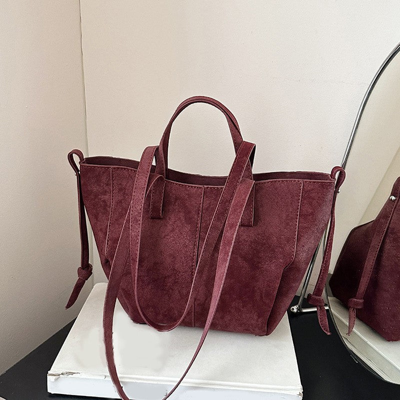 Large Capacity PU Leather Shoulder Bags for Women 2025 Luxury Designer Crossbody Bag Females Brand Retro New Handbags and Purses