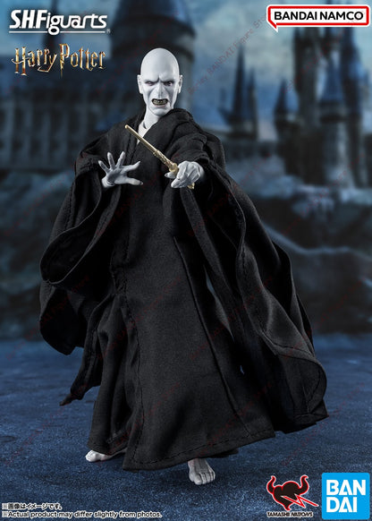 Em estoque BANDAI Harry Potter e o Cálice de Fogo Harry Potter Lord Voldemort Anime Action Figures Modelo Brinquedos Presentes de Feriado