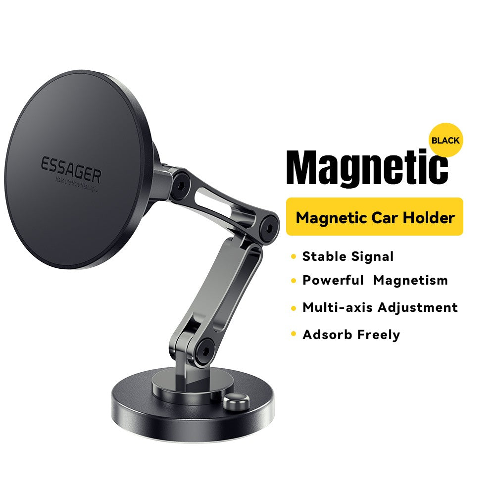 Suporte para Celular Magnético Sem Fio Essager 15W Carregamento Rápido Fácil de Colar para Magsafe iPhone 15 14 13 Pro Max