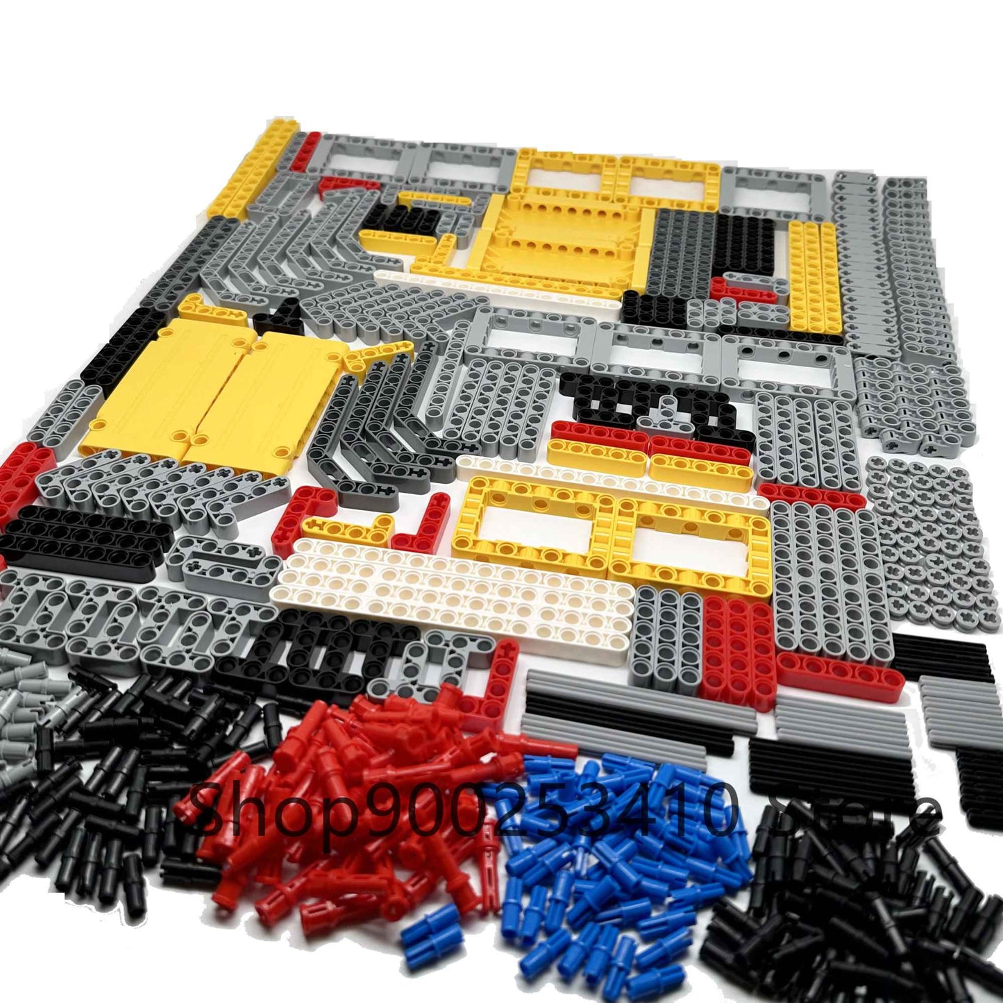 Blocos de Montar de Plástico de Alta Tecnologia, Pneus de Carro, Engrenagens, Eixos Transversais, Vigas, Peças DIY, Conjunto de Tecnologia MOC a Granel, Brinquedos