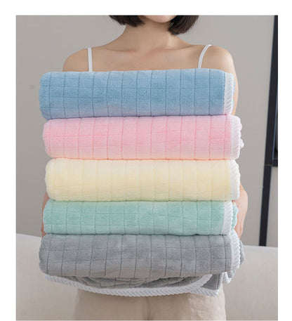 Super Large Baths Towels High quality thicken Coral velvet bath towel Soft Comfort super Quick Absorbent Bath Towel 80x150cm