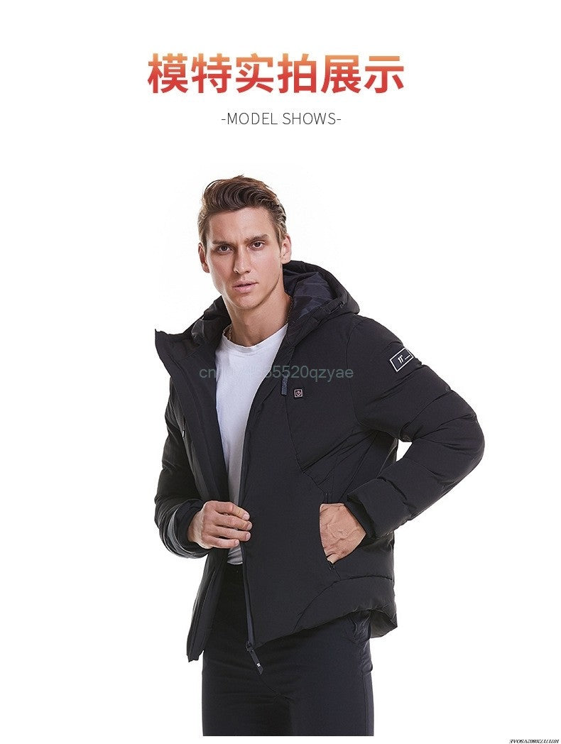 Heated Jackets Men's Women's Heating Jackets USB Electric Heating Jacket 13 Areas Heated Vest Thermal Clothing Coat Winter