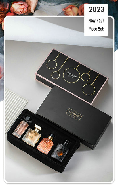 Original Women Perfume 105ml Gift Box Four Piece Set Fresh Lasting Fragrance Eau De Parfum Plant Floral Scent Fresh ???? ???????