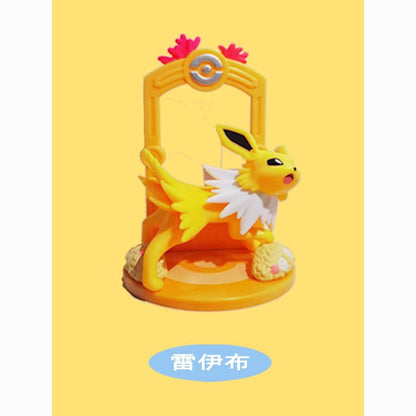 Pokémon Eevee, Vaporeon, Flareon, Espeon, Umbreon, Leafeon, Glaceon, Sylveon, Jolteon - Figura de Ação Surpresa (Blind Box) - Presente Autêntico
