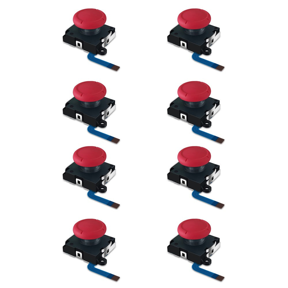 8pcs Replacement 3D Analog Joystick for Nintendo Switch/OLED/Lite JoyCon Thumb Stick Controller Repair Parts Accessory