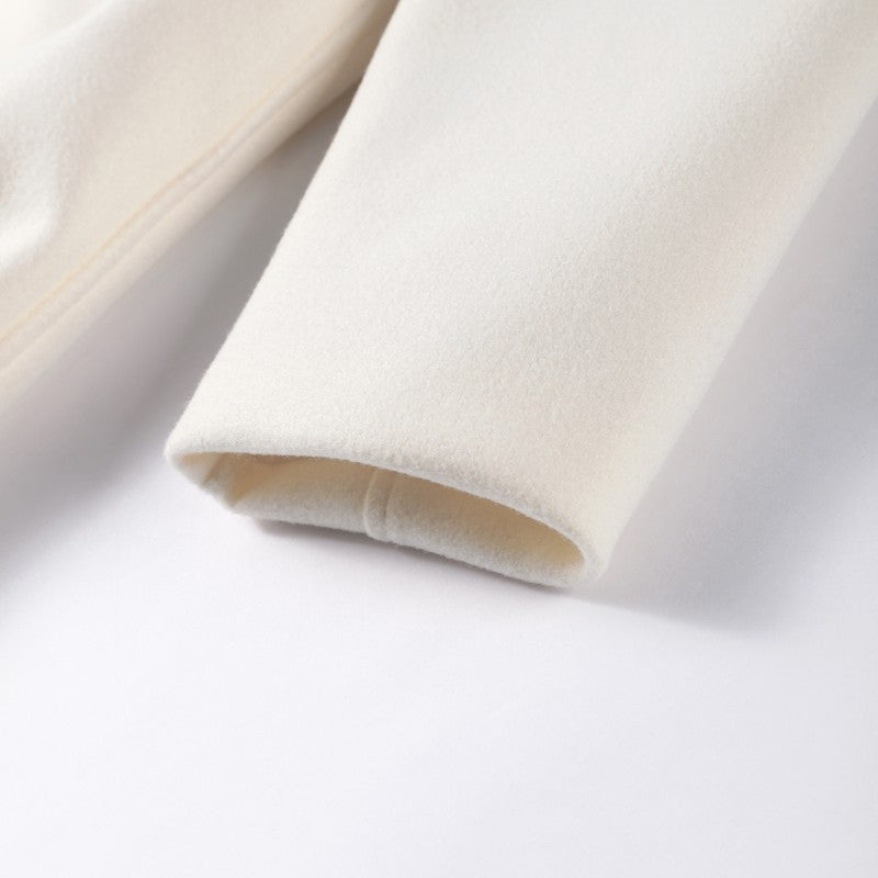 Elegant Women's Overcoat Stand Collar Single Breasted Full Sleeve Solid Female Long Coats 2025 Autumn Fashion Chic Lady Outwear