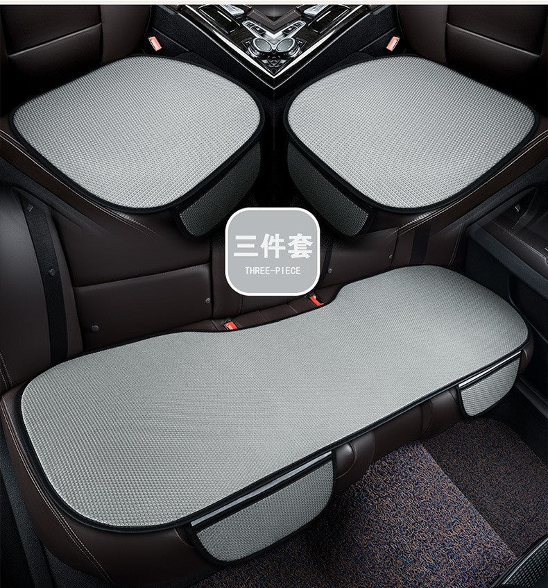 1pc Seat Cushion Protector Pad  Ice Silk Seat Cushion Pad Breathable Four Seasons Automobiles Covers For Most Car Universally