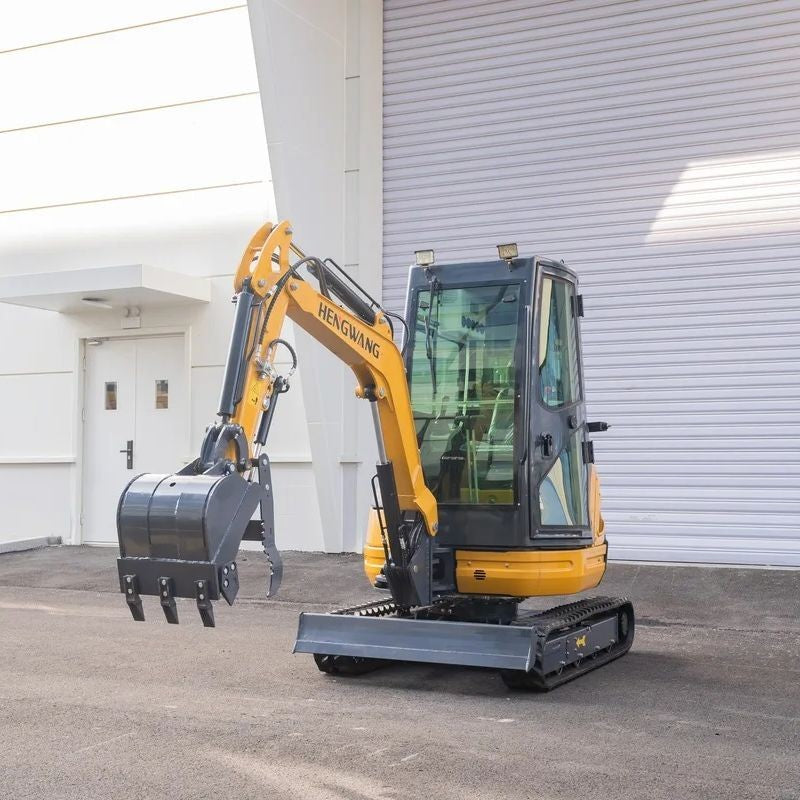 Ar Condicionado Cabine Escavadeira Mini de Esteira 2,5 Toneladas Trator Agrícola a Diesel Mini Escavadeira Hidráulica Máquinas de Construção