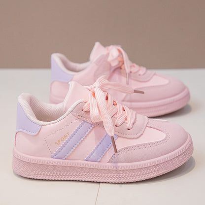 Children's Board Shoes Boys Sneakers 3-18 Years Old Khaki Boys Girls Single Shoes Four Seasons Non-slip Kids De Training Shoes