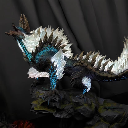2024 Monster Hunter Anime Figura Gore Magala Figuras Gulong Juvenil Estatueta Modelo Estátua Boneca Coleção Decoração Brinquedos de Presente
