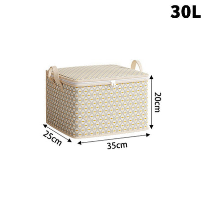 Extra Large Storage Bag - Multifunctional Bedding, Clothing, And Underwear Storage Bag With Zipper, Under Bed Storage Bag