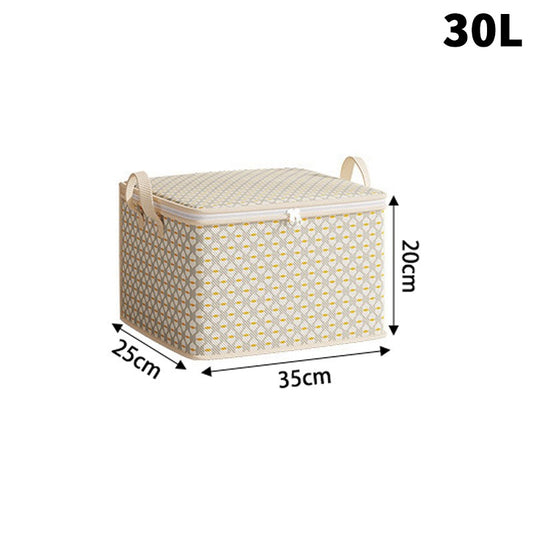Extra Large Storage Bag - Multifunctional Bedding, Clothing, And Underwear Storage Bag With Zipper, Under Bed Storage Bag