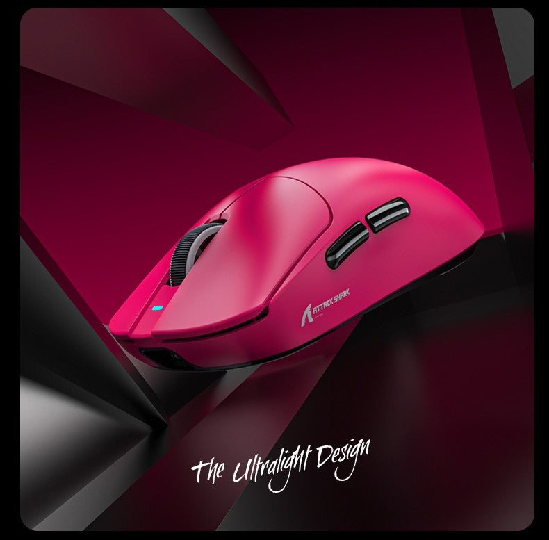 ATTACK SHARK X8 SE Wireless Gaming Mouse,25000 DPI,2.4G Wireless/Bluetooth/Wired Connection, Customized Mouse