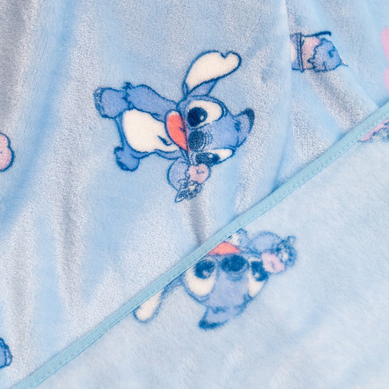 Manta Fofa do Stitch, Manta Quente de Flanela, Fronha com Estampa Estilo Japonês, Colcha para Quarto, Sofá, Cama de Menina