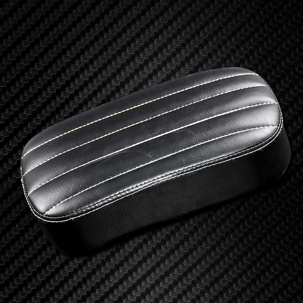 Almofada de Assento Traseiro para Passageiro de Moto Banco Almofadado com 6 Ventosas / 8 Ventosas para Harley Touring Sportster XL1200 Dyna Chopper Custom