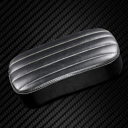 Almofada de Assento Traseiro para Passageiro de Moto Banco Almofadado com 6 Ventosas / 8 Ventosas para Harley Touring Sportster XL1200 Dyna Chopper Custom