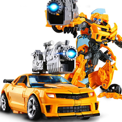 WEIJIANG NOVO 20CM Transformação Anime Boneco de Ação Brinquedos de Filme Plástico ABS Robô Carro Avião Tanque Legal Modelo Presente para Meninos