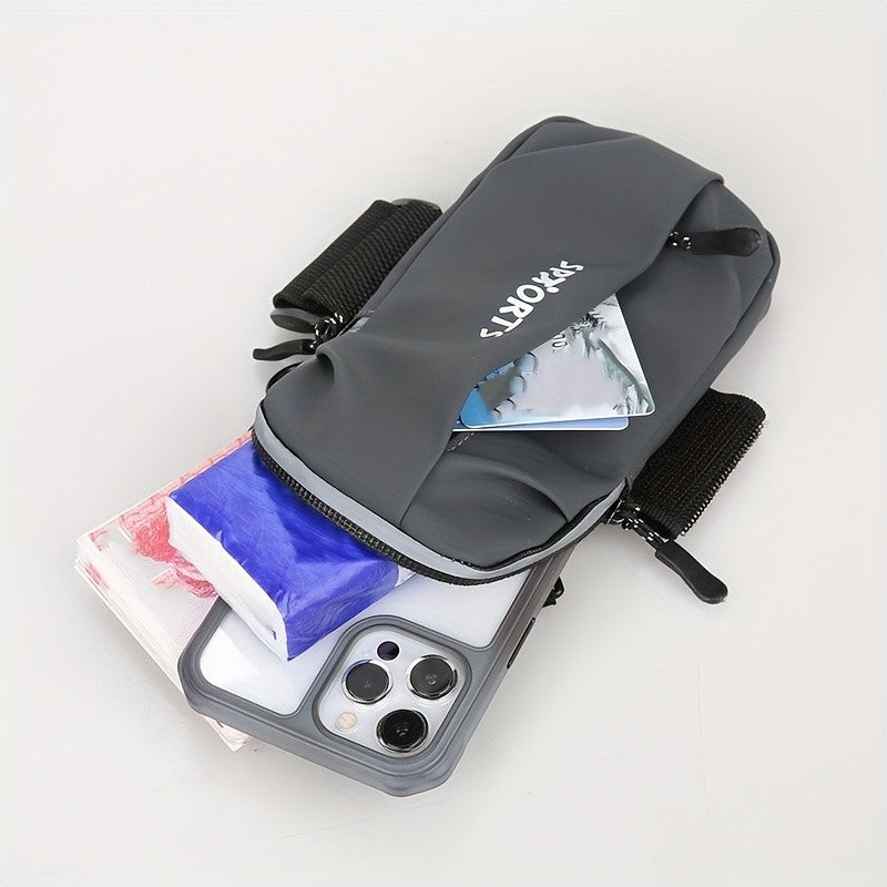 1pc Lightweight Multi-functional Satchel Bag for Men Women, Sport Running Bag for Coins Keys Cards Phone