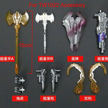 Baiwei Trailers TW1122 Brinquedos de Transformação Optimus Commander Robô TW1022 Contêiner Tático CY01 Modelo KIT Figura de Deformação