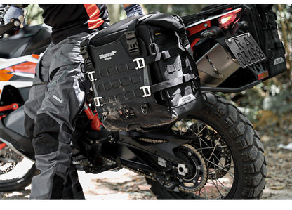 Rhinowalk Motorcycle Side Bag Quick Release Waterproof 35L Anti-Theft With Lock Hole For BMW R1300GS  R1250GS R1200GS S1000XR