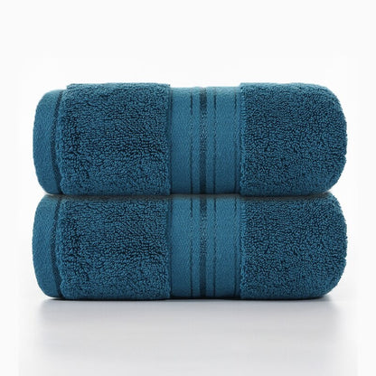 Cotton Towel Bathroom Face Towel Strong Absorbent Soft Non-shedding Adult Towel Thickened Box in Two Packs
