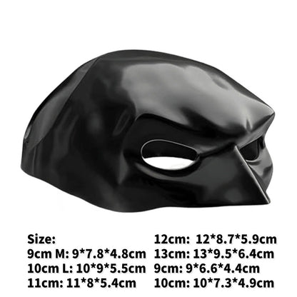 Máscara Bat Cat Avenger Máscara Criativa de Gato para o Rosto Meio Rosto Máscara Decorativa de Gato Máscara de Animal de Estimação de Meio Rosto para Cosplay de Halloween