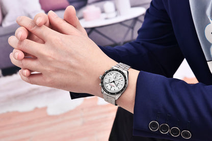 PAGANI DESIGN 2025 New Men's Watches Top Luxury Quartz Watch For Men Auto Date Speed Chronograph AR Sapphire Mirror Wrist watch