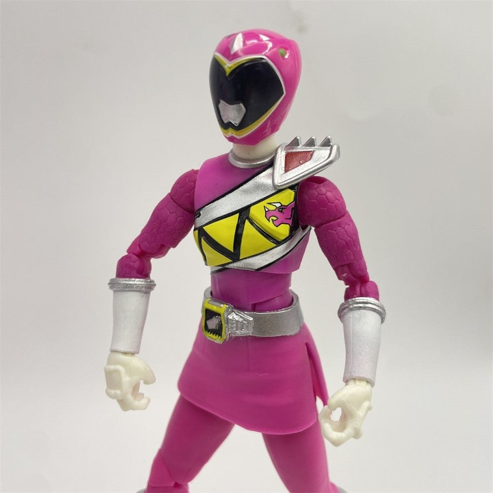 Hasbro Power Rangers Ranger Rosa 6 Polegadas Produto Genuíno A Granel Com Defeito Boneca Modelo Boneco de Ação Presente de Aniversário