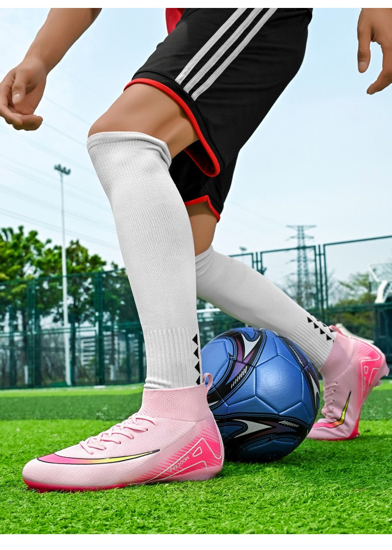 TF/FG Men Soccer Shoes Society Cleats Professional Indoor Football Field Boots Fast Training Outdoor Football Shoes Sneaker