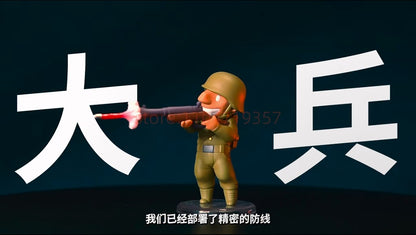 Tunshi Studio Metal Slug 3 Figuras de Anime Jogo de Tiro Clássico Japonês Coleção de Bonecos Modelo Presente de Aniversário Brinquedos