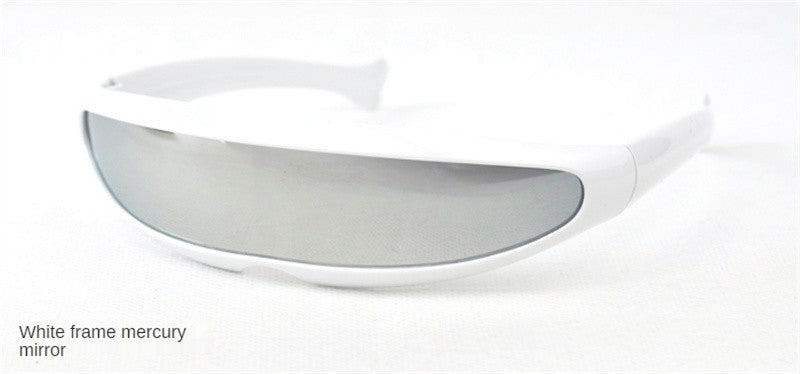 X-men Individuality Cycling Sunglasses for Men Mercury Lens Laser Glasses Travel Windproof Women's Sunglasses Robots Eyewear