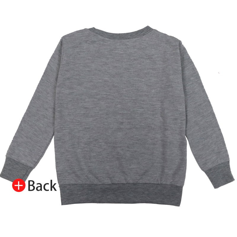 Meninas Meninos "Minha Cama Está Chamando" Moletom Estampado com Design de Chamada Telefônica Roupa Divertida Moda Infantil Suéter Casual