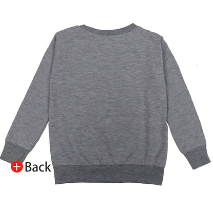 Meninas Meninos "Minha Cama Está Chamando" Moletom Estampado com Design de Chamada Telefônica Roupa Divertida Moda Infantil Suéter Casual