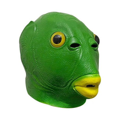 Funny Mask Prank Animal Headgear Doge Demonic Dog Headgear Mask Horse Cow Donkey Headgear Party Single Dog Mask