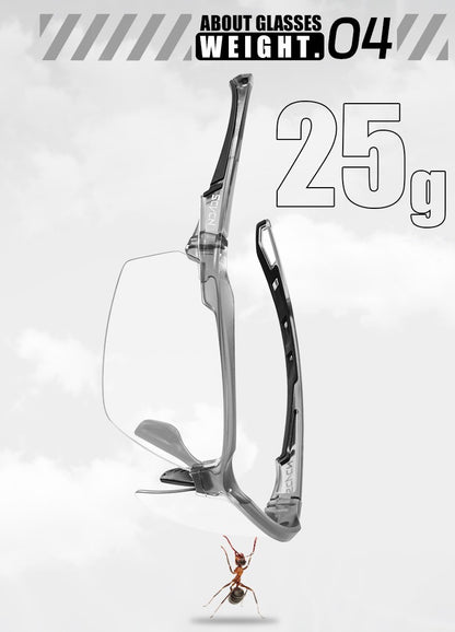 SCVCN Photochromic Cycling Sunglasses Bike Glasses Mountain Bicycle Hiking Golf UV400 Sports Glasses for Men Women Baseball