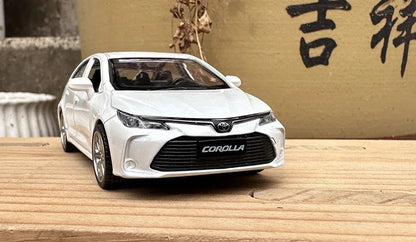 1:43 Corolla Liga Carro Modelo Diecasts & Veículos de Brinquedo Modelo de Escala Em Miniatura Para Crianças Coleção Enfeites Presentes de Aniversário