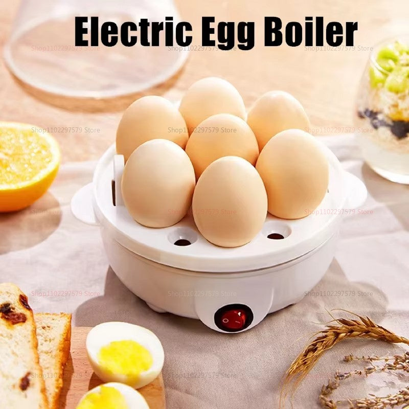 Panela Elétrica Cozedora de Ovos Máquina Rápida para Cozinhar Ovos, Escalfados, Mexidos e Omeletes com Desligamento Automático Eletrodoméstico de Cozinha